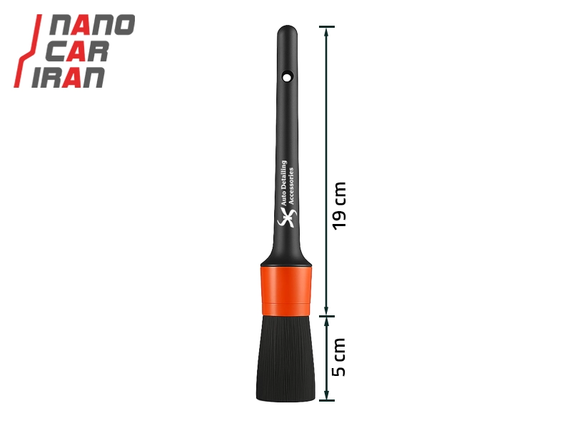 فرچه مشکی دیتیلینگ اس‌ آر‌ اس سایز ۱۸